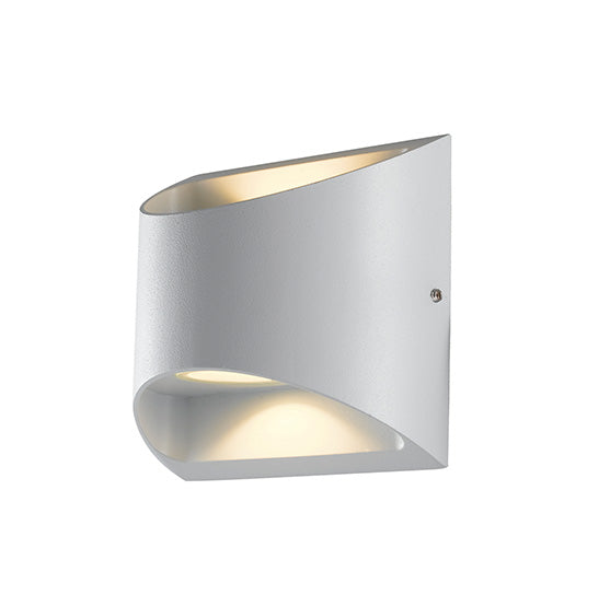Applique per esterno in alluminio bianco o nero led integrato con regolazione luce 3000-4000°k 2x3.5W 840 lumen VEYRON Applique per esterno in alluminio bianco o nero led integrato con regolazione luce 3000-4000°k 2x3.5W 840 lumen VEYRON
